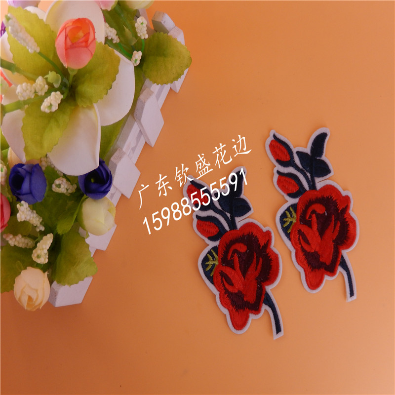 Factory direct sales of water-soluble lace and customizable clothing accessories with self-adhesive patterns Application Scenario
