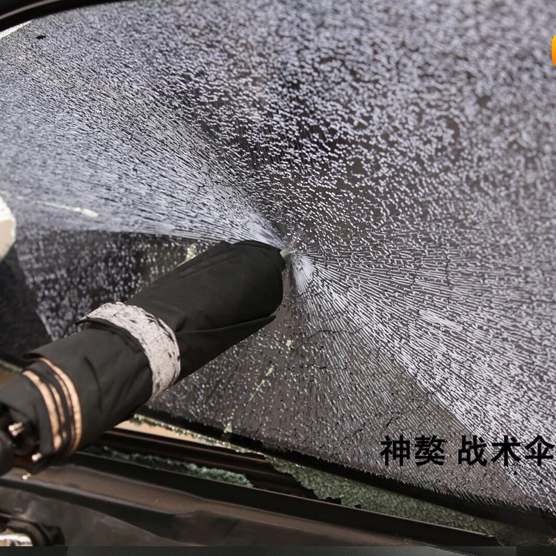 神獒A1A2多功能战术逃生伞防晒遮阳防紫外线晴雨商务电筒伞产品图