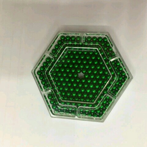 巴克球磁铁磁钢，益智玩具磁铁5mm镀镍彩色细节图