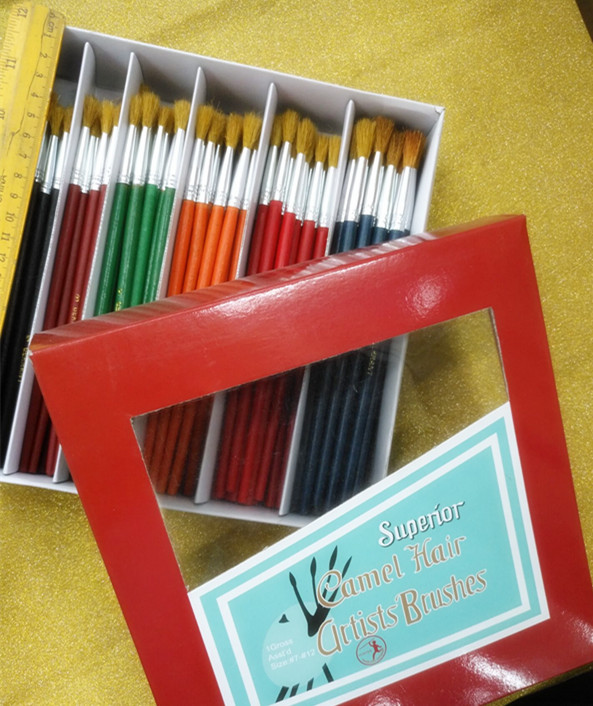 The manufacturer's inventory is for handling box-packed watercolor brushes, oil brushes and brushes details Picture