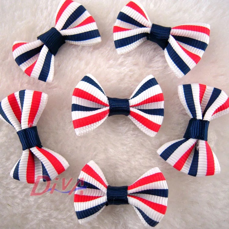 Manufacturers Wholesale Ribbon Bow Accessories Accessories Headdress Accessories Rowan Ribbon Striped Bow Tie