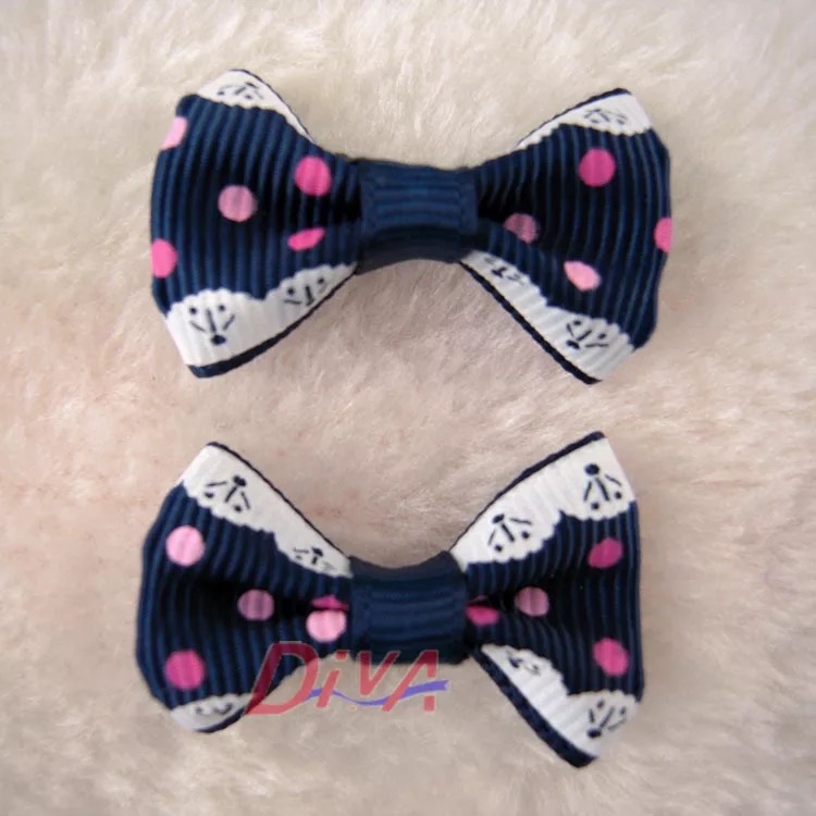 Factory wholesale handmade bow tie accessories, headwear, children's bows, rowen ribbons, and bow ties details Picture