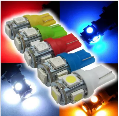 Car width light 5 lights LED outside lights modified general running lights T10