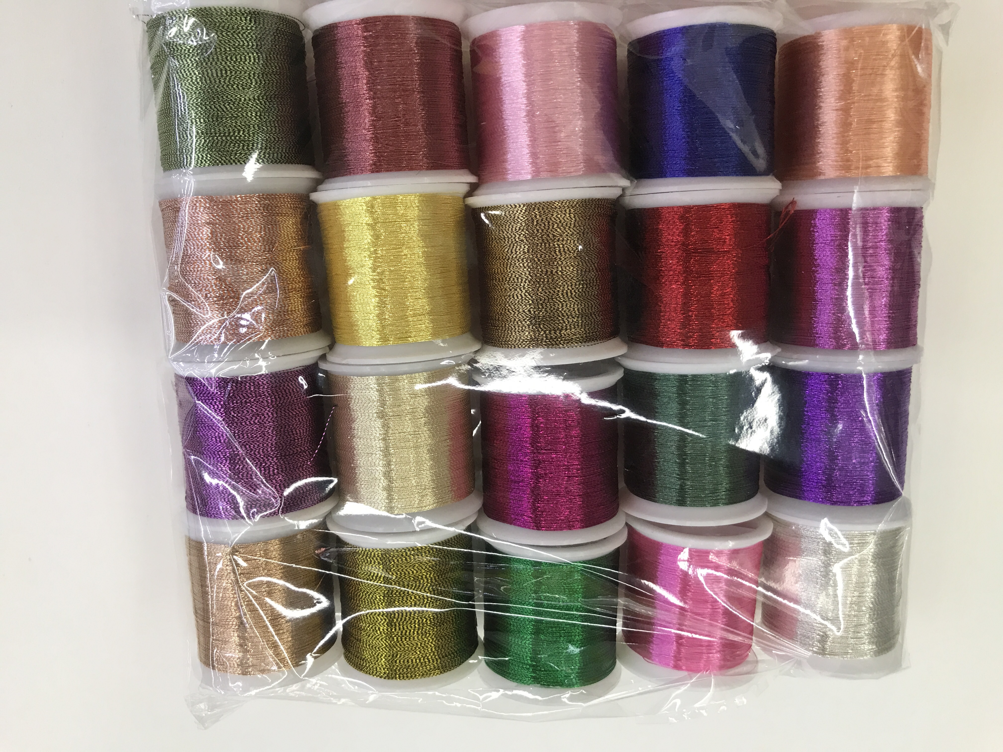 DIY gold and silver threads, woven ropes