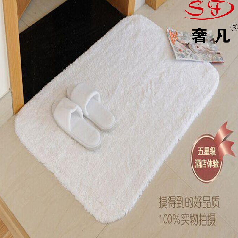 Zhenghao hotel supplies: Floor MATS, carpets, bathroom and bedroom velvet MATS, bathroom floor MATS, door MATS, all cotton. Hotel and guesthouse details Picture