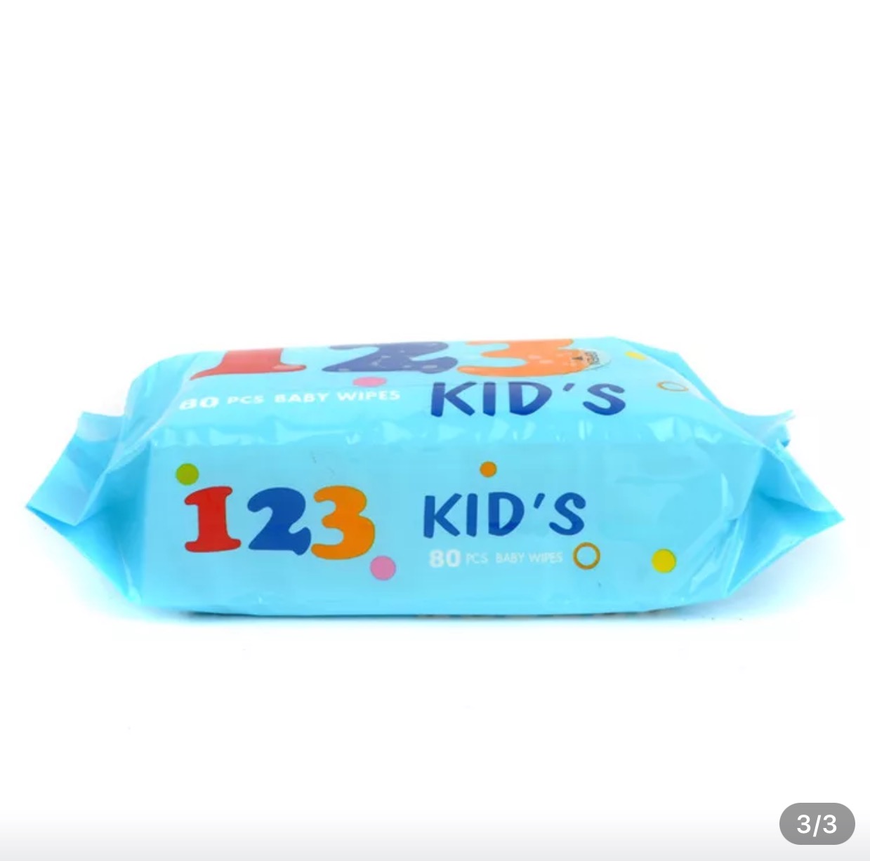 80 pieces 123 infant and toddler hand and mouth cleaning wipes, baby wipes, baby wipes details Picture