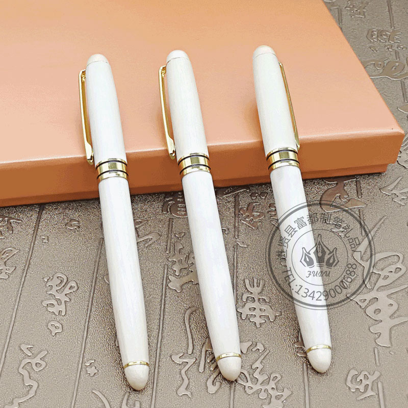Customized enterprise company LOGO, beech wood bead pen, wooden signature pen, advertising promotion, wooden pen