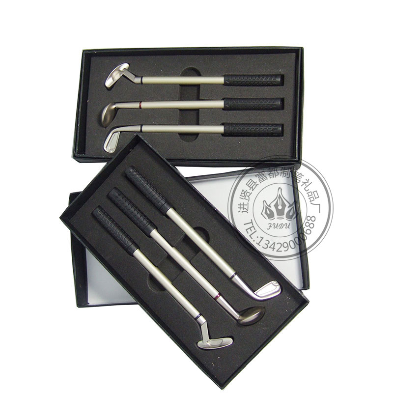 Customized LOGO golf ballpoint pen business promotion advertisement golf pen