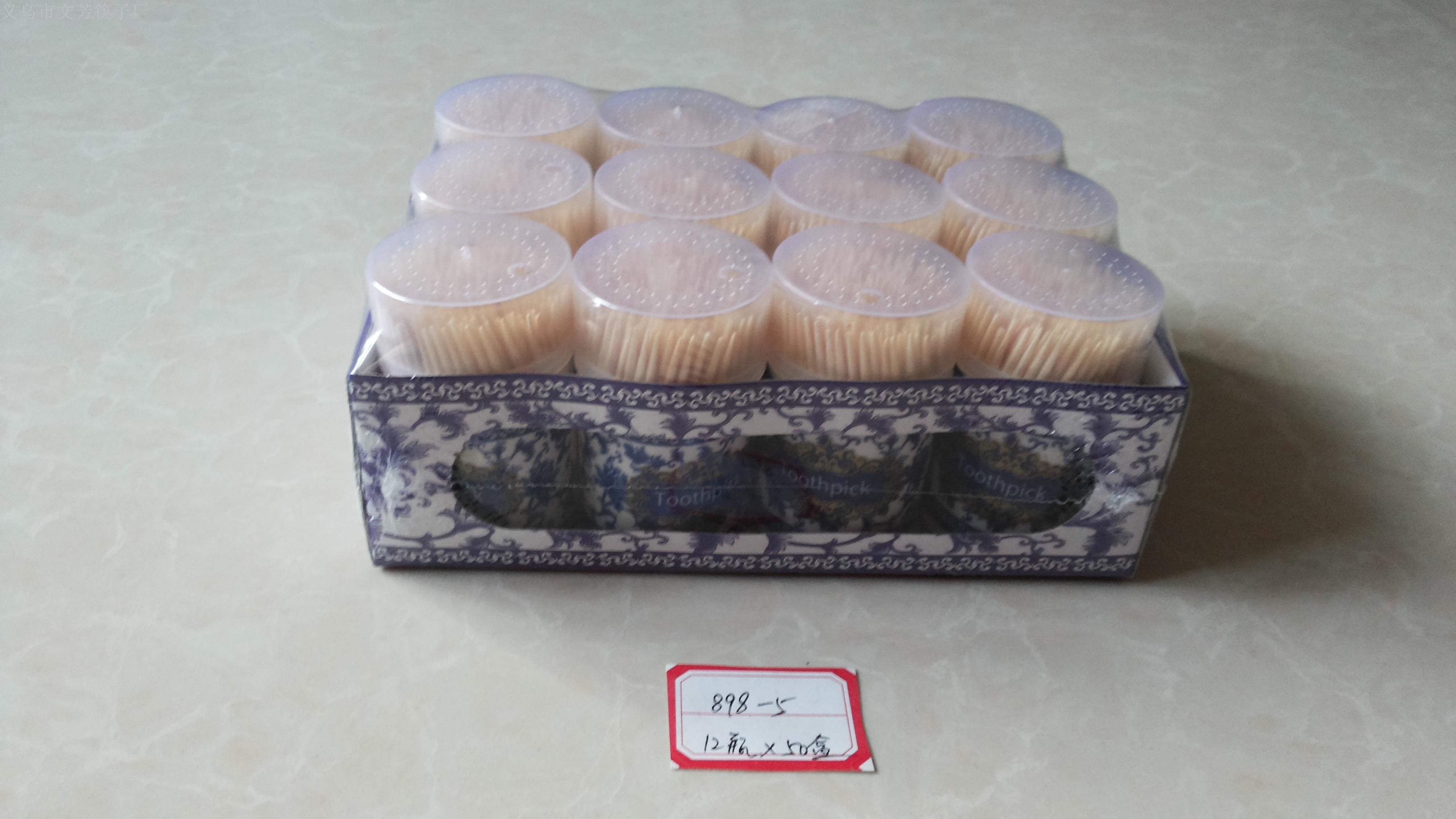厂家直销牙签 货号：898-5 600瓶产品图