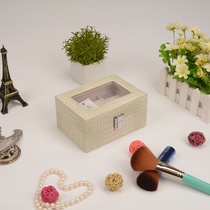 Guanyu three watch boxes full skylight watch storage display box factory direct sales