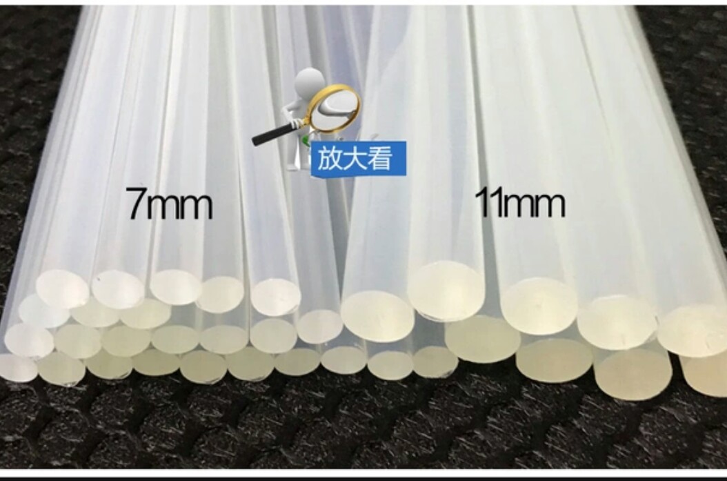【 Guke 】 Strong transparent hot melt glue stick resin safety glue strip glue gun glue stick