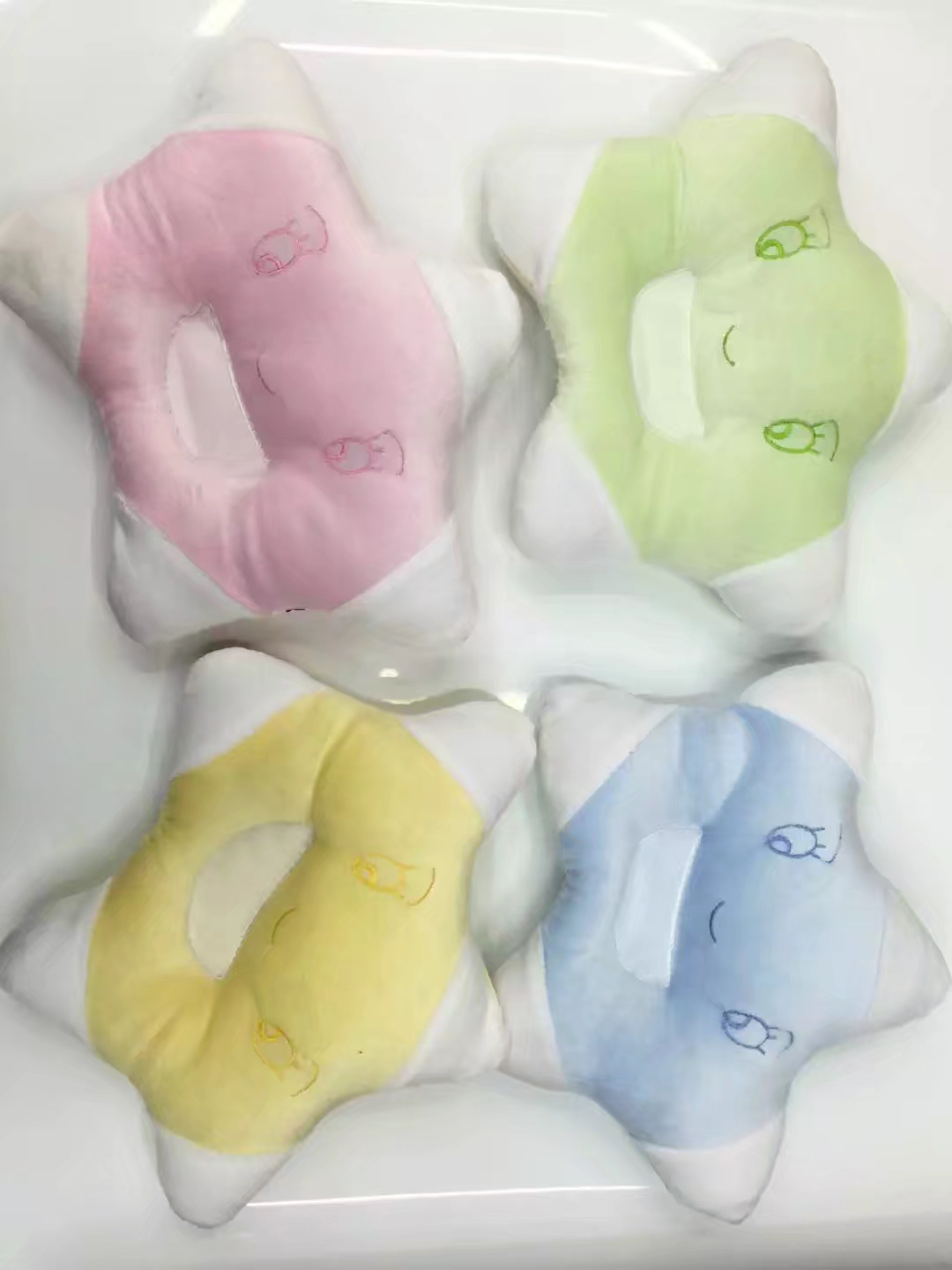 灡樱婴儿用品 五角星枕头 定型枕产品图