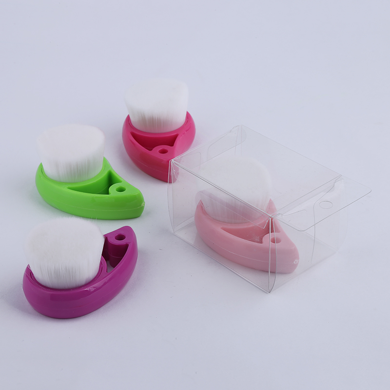 Plastic facial cleansing brush, deep cleansing facial massage brush, hand comma facial cleansing brush, makeup brush Specification image