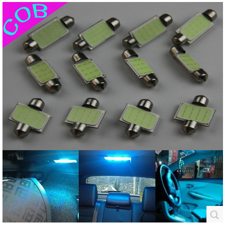 Car reading light ledCOB double-pointed roof light Interior light tailbox light super bright