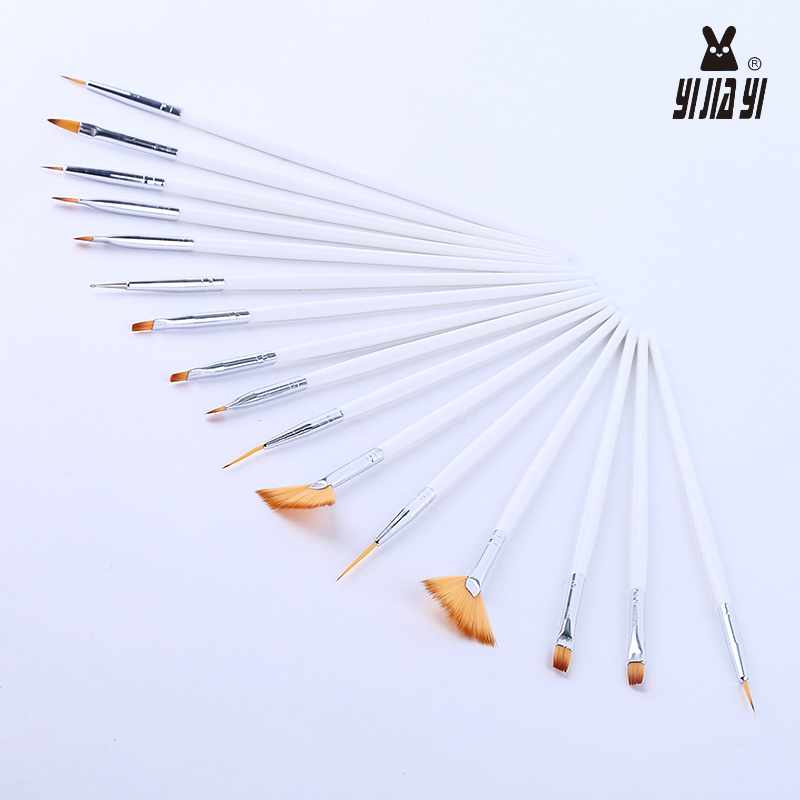 Painting and phototherapy pens 15 sets of nail brush wholesale nail brush full set manufacturers direct thumbnail