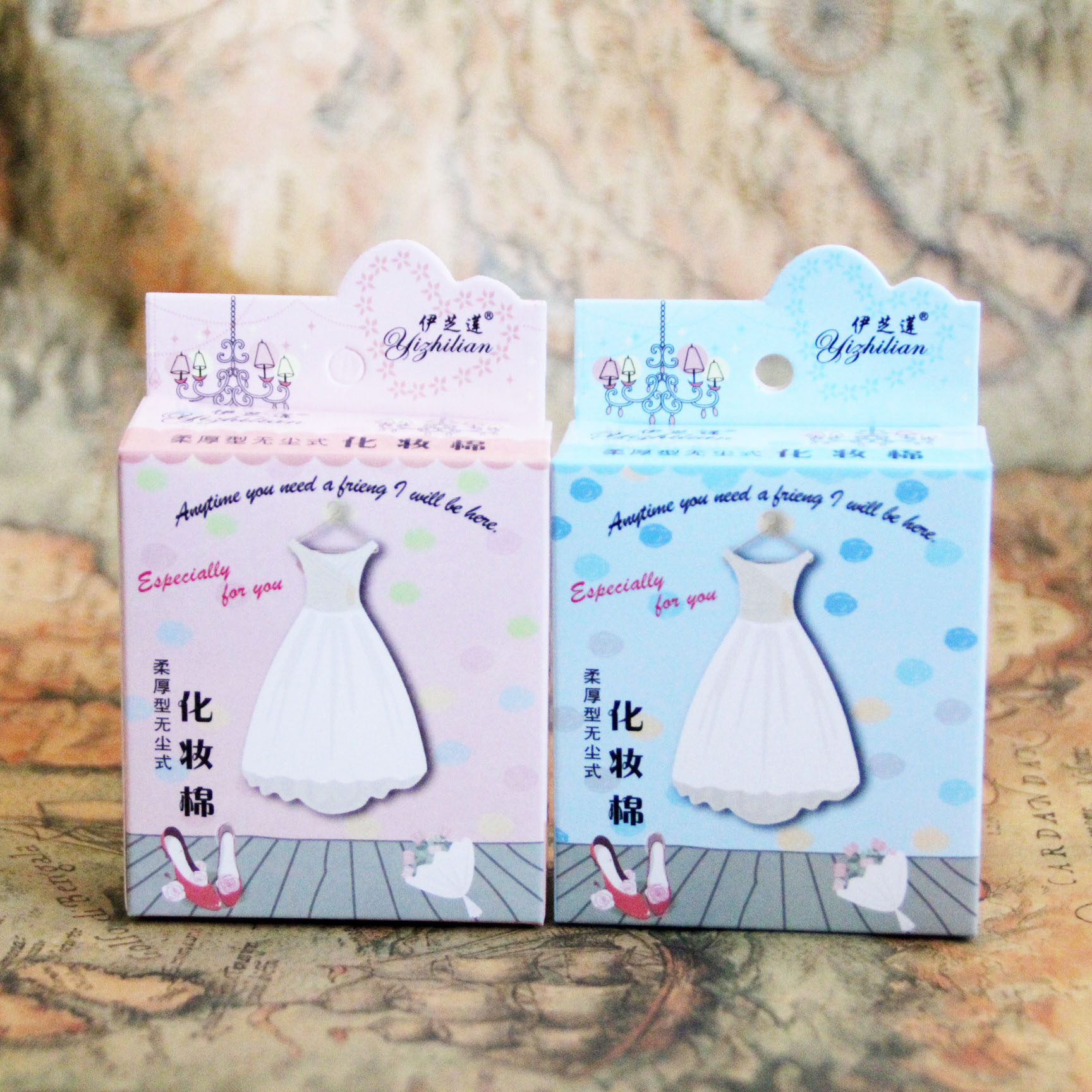 Manufacturers direct beauty cosmetics wholesale disposable cotton piece makeup removal cotton ezilian makeup cotton