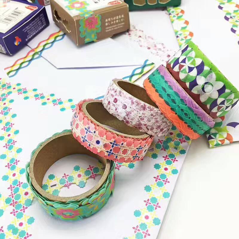 异形镂空和纸胶带 装饰 贴纸 DIY 1.5cm*3m