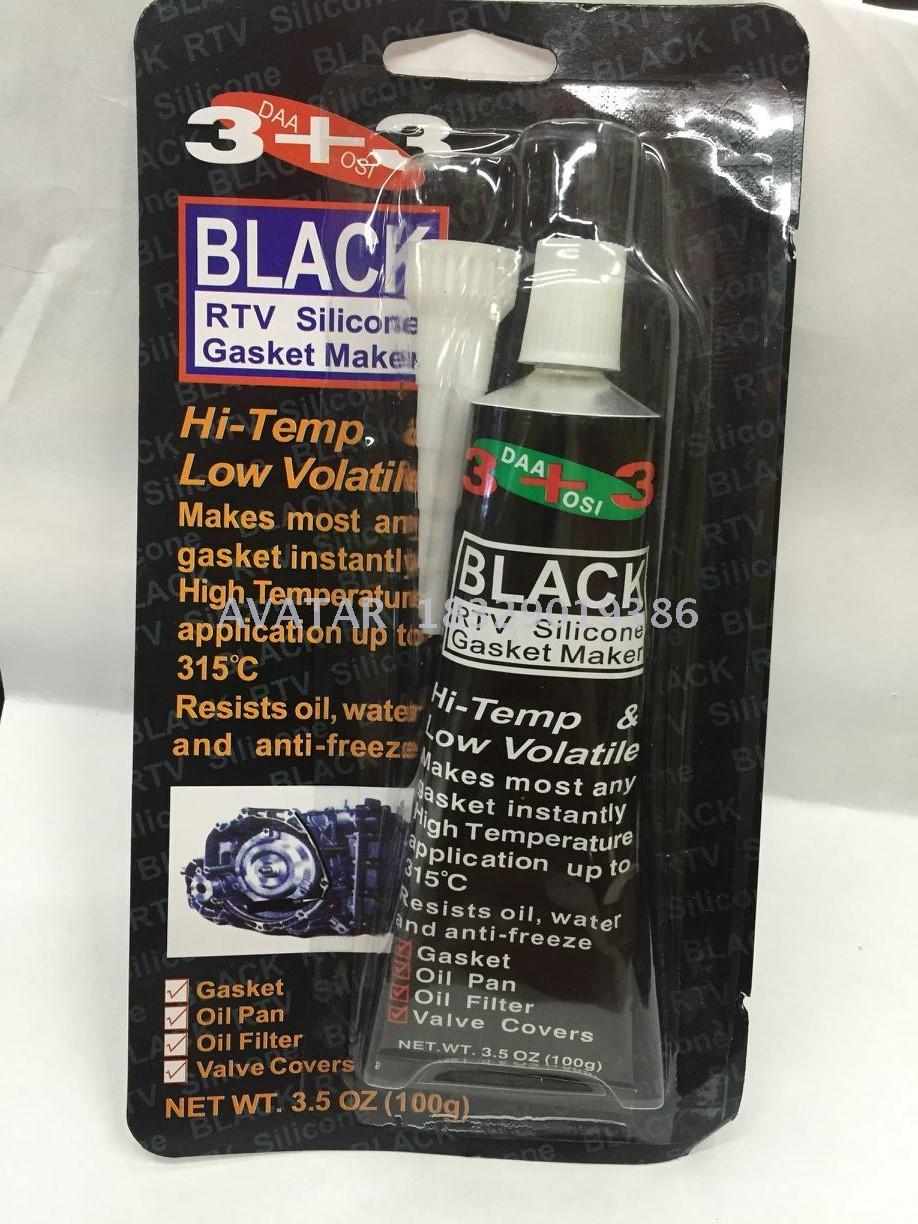 Source factory direct sales 3+3 black car sealant silicone wholesale thumbnail