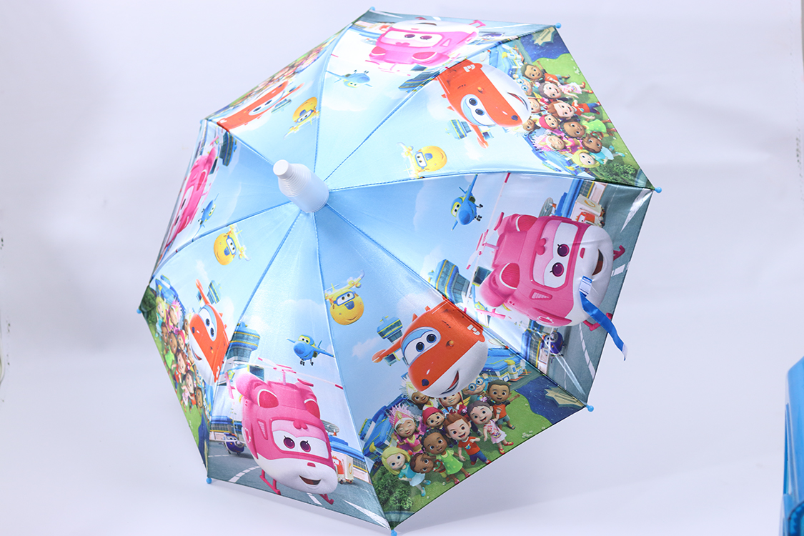 Medium-sized 50 cm colored children's umbrella, sun protection umbrella, waterproof case children's umbrella