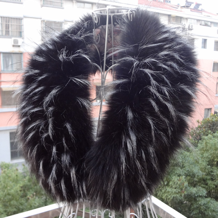 Imitation Fox Fur Raccoon Fur Collar Cap Strip Bib Scarf Shawl