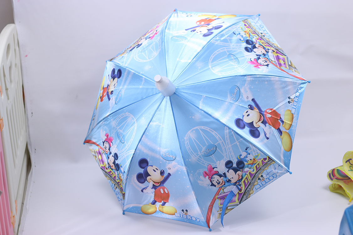 Medium-sized 50 cm colored children's umbrella, sun protection umbrella, waterproof case children's umbrella Specification image