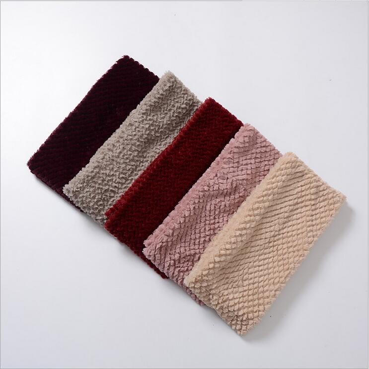 Autumn And Winter Wool-Like Scarf Bib Long Neck Set