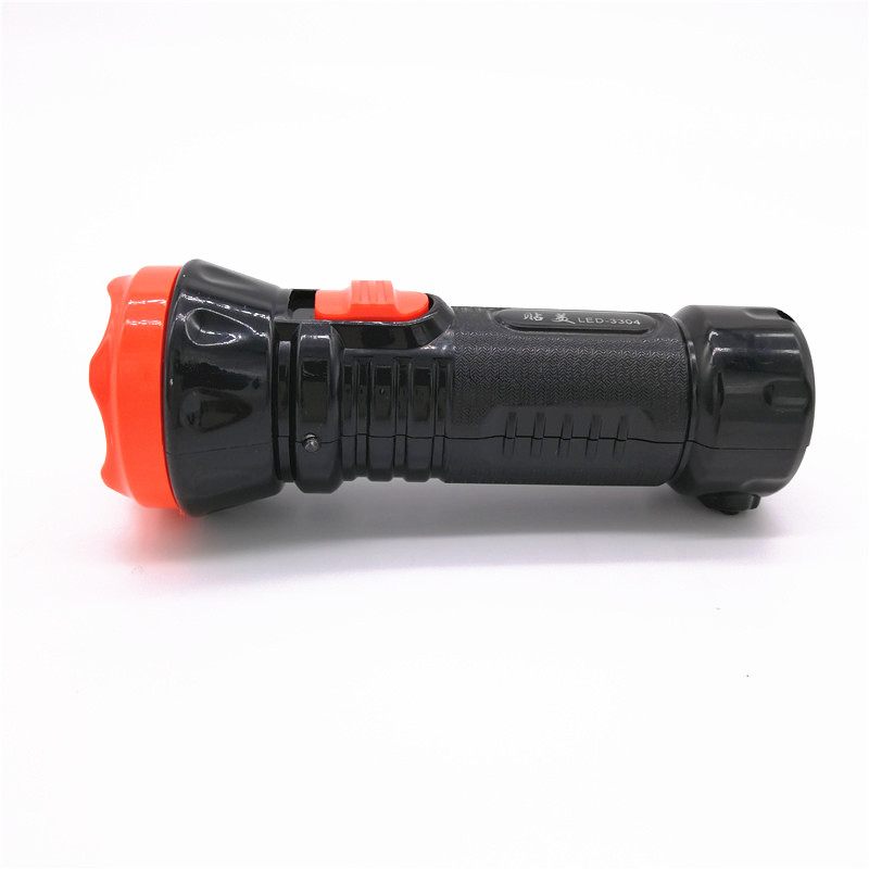 Outdoor rechargeable plastic small flashlight, led street lighting flashlight, one piece consignment with free shipping details Picture