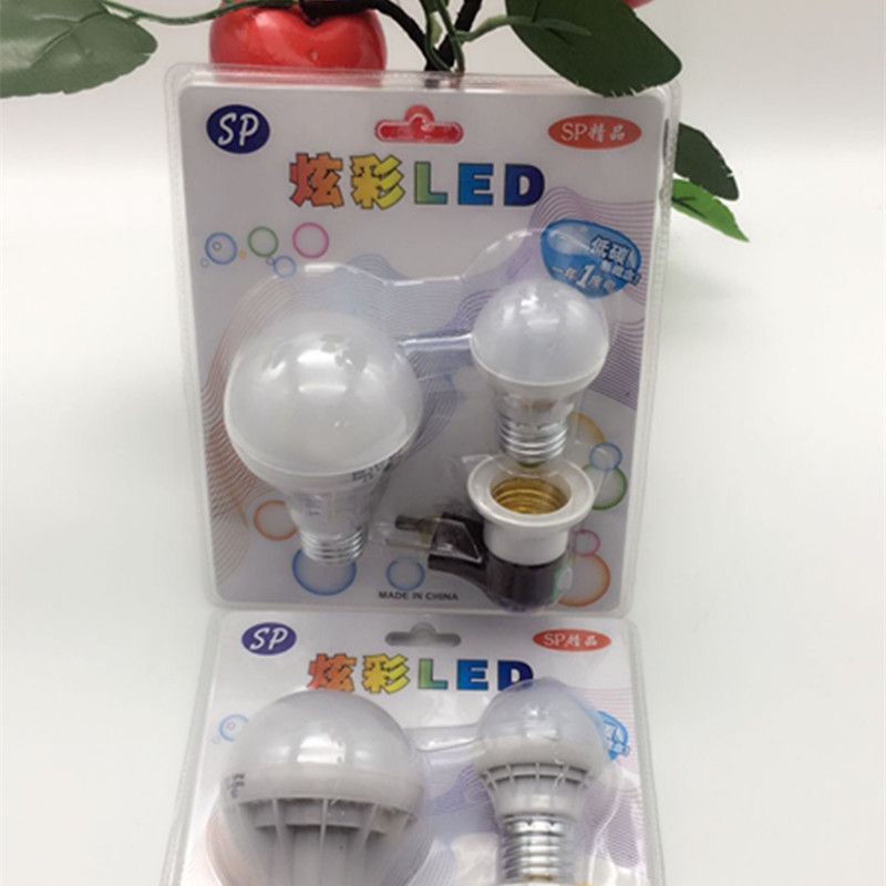 灯头开关 仿陶瓷LED灯泡产品图