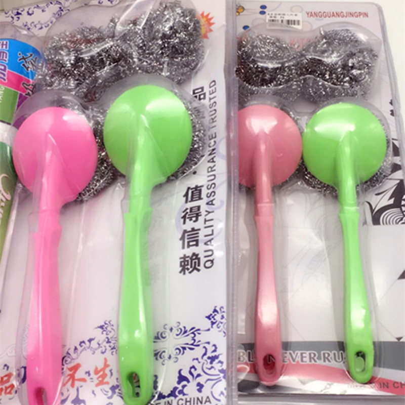钢丝球锅刷保鲜膜保鲜袋垃圾袋套装产品图