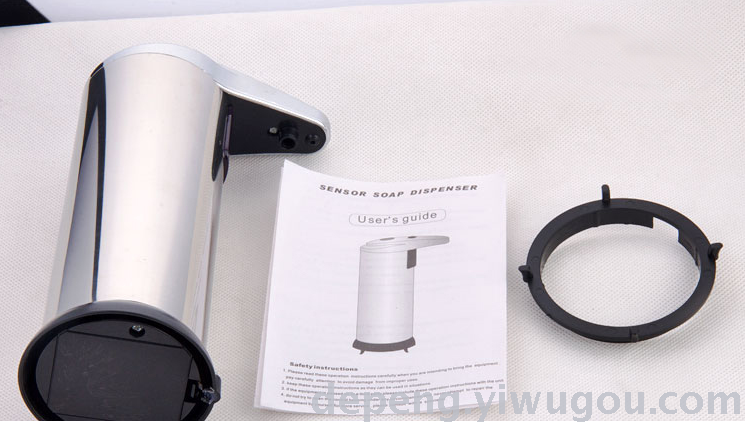 锈钢感应皂液器 自动感应皂液器洗手液瓶 皂液机细节图