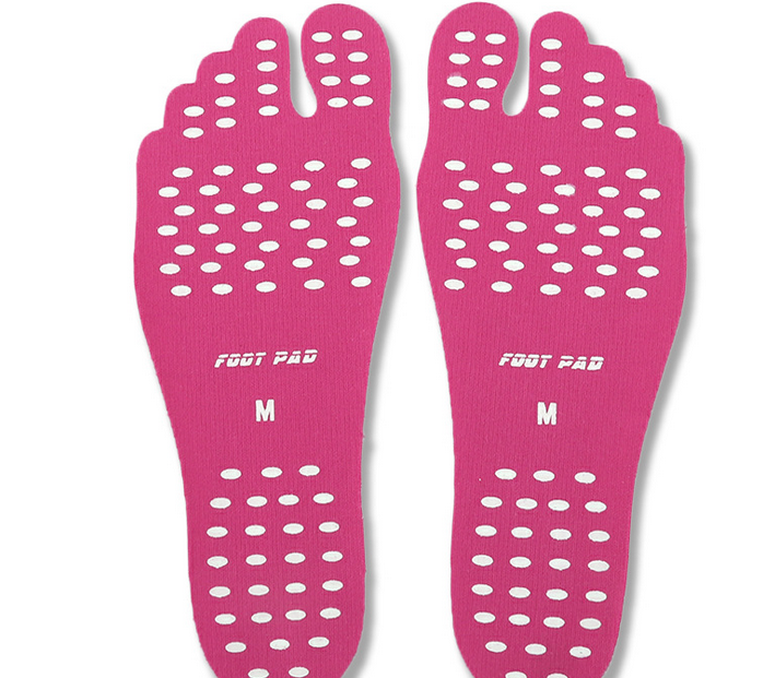 海外爆款Nakefit沙滩隐形防滑鞋垫脚底防护垫隐形鞋