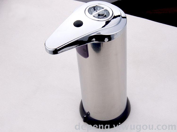 锈钢感应皂液器 自动感应皂液器洗手液瓶 皂液机产品图