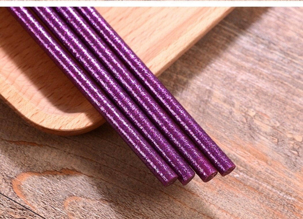 Color resin hot melt adhesive strip colorful hand glue stick