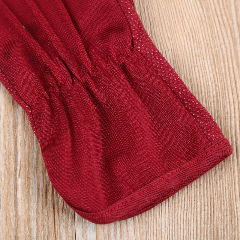 Special Deal With New Purple Silk Dot Plastic Gloves In Stock Specification drawing