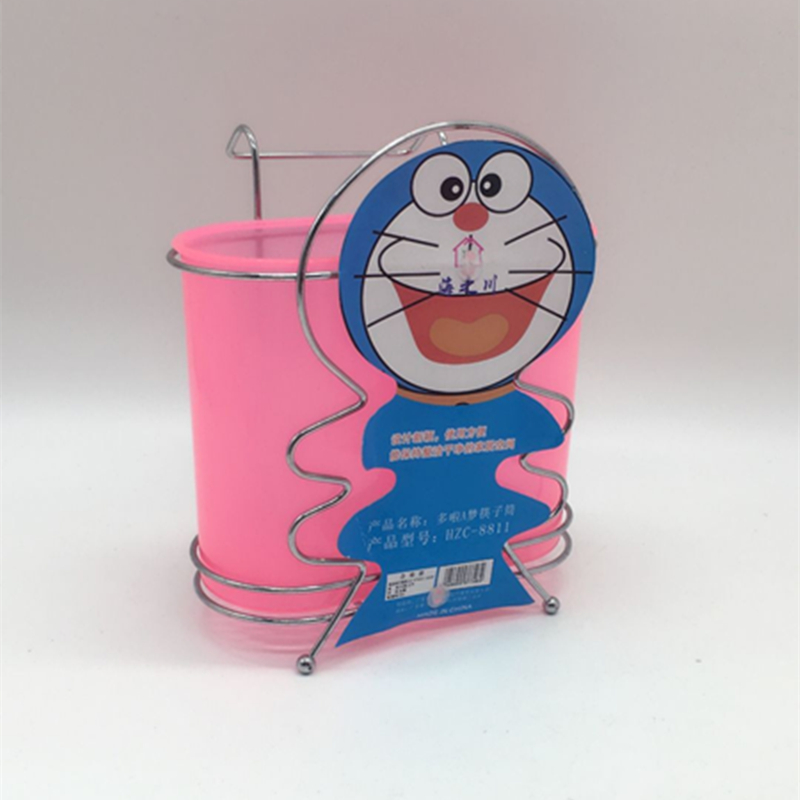 Cartoon chopsticks container can be hung in various shapes