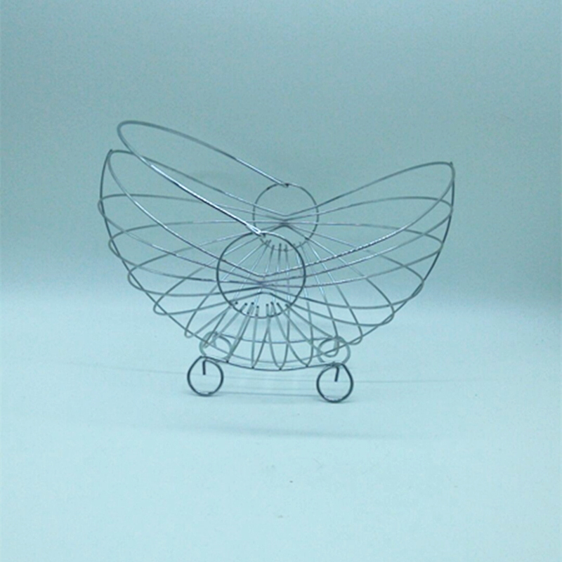 Portable creative fruit basket multi-functional drain arc fruit basket