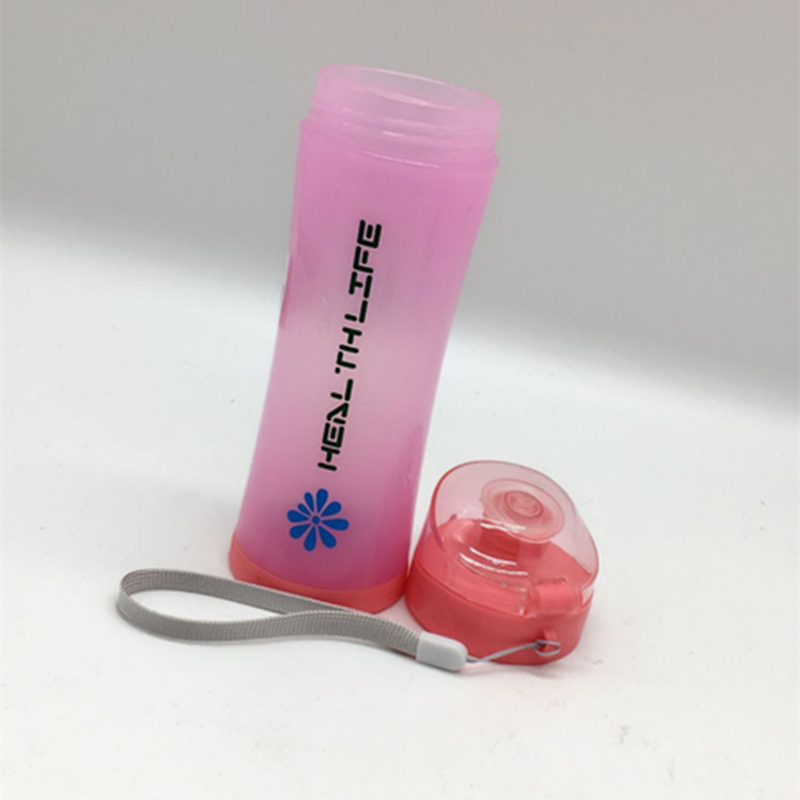 Narrow-waisted cup sports water cup buckle details Picture