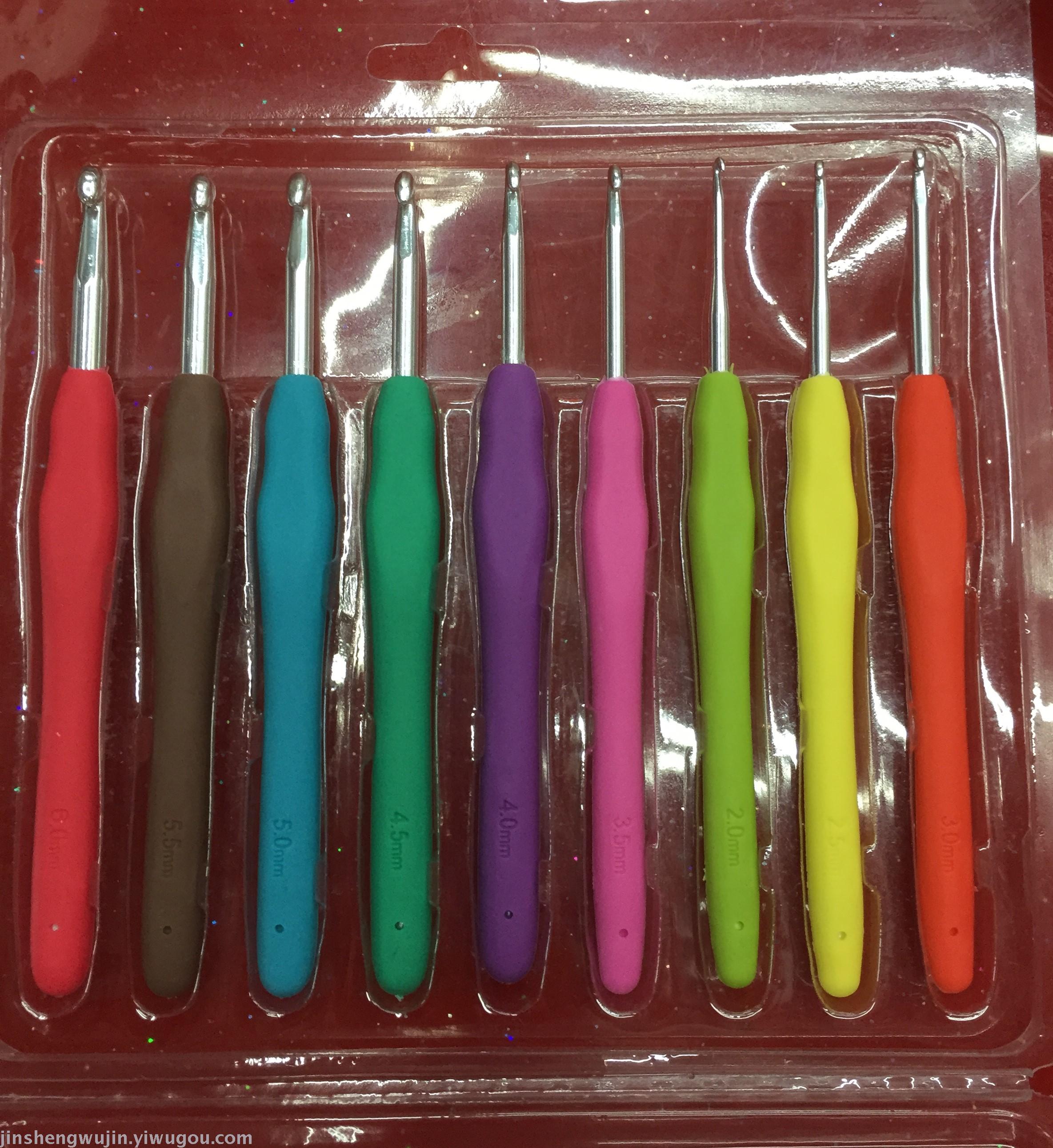 Tpr Soft Handle Metal Crochet