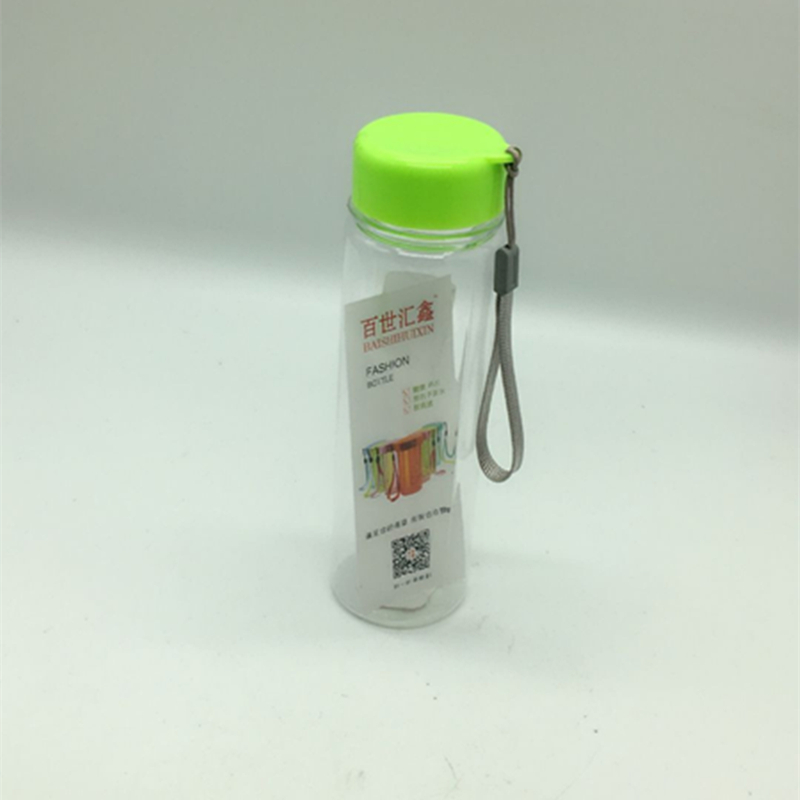 Plastic water cup, transparent water cup, drawstring mouth cup details Picture