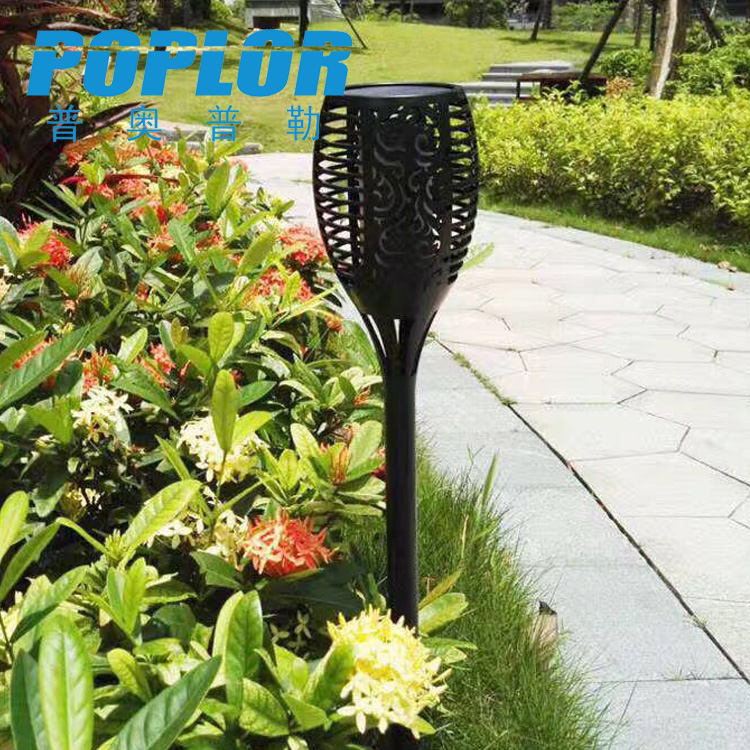 LED solar lawn light 3W torch light outdoor small street light residential courtyard light 51/96