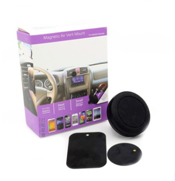 车用支架手机 磁铁空调出风口磁性手机夹车载