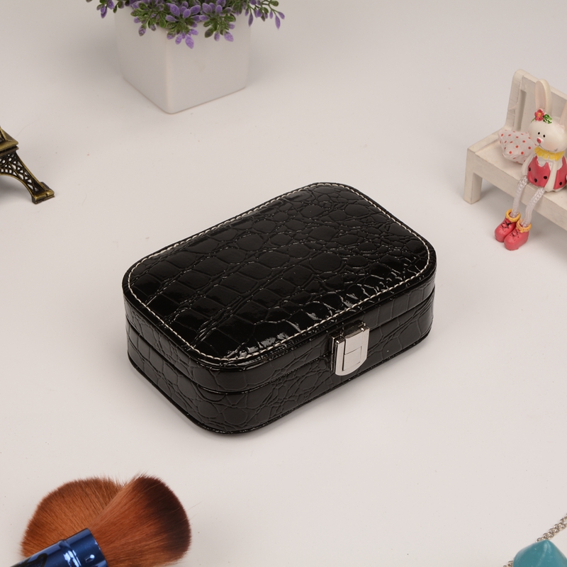 Guanyu Korean mini jewelry box Portable jewelry box with mirror professional customized jewelry box