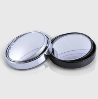 360 degree rotation car rear view reversing small round mirror blind spot mirror