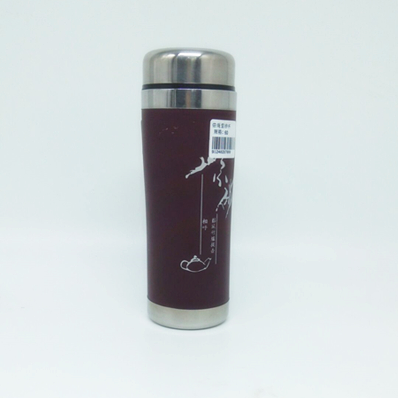 高档紫砂杯 保温杯 带绳便携产品图