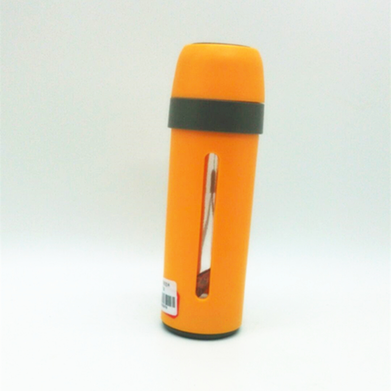 Sling glass plastic cup double anti-fall insulated water cup