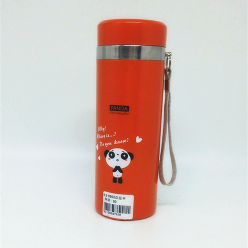 Cartoon thermos cup rope water cup teacup