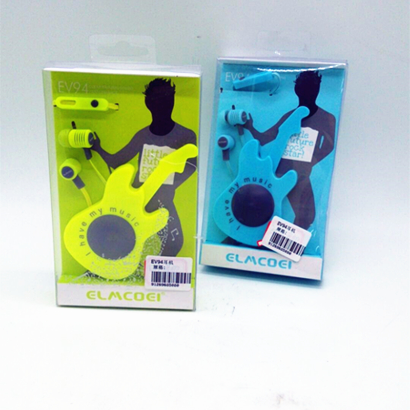 Creative and cute guitar headphones, earbuds, storage box, cartoon headphones Specification image