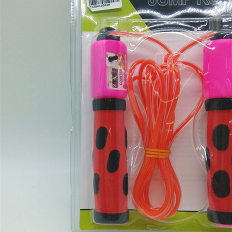 Creative crystal skipping rope, counting skipping rope, flower handle skipping rope Application Scenario