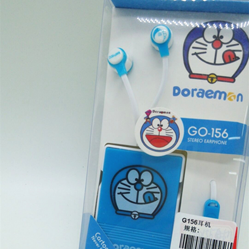 Cartoon headphones, earbuds, storage box, microphone and line control Specification image