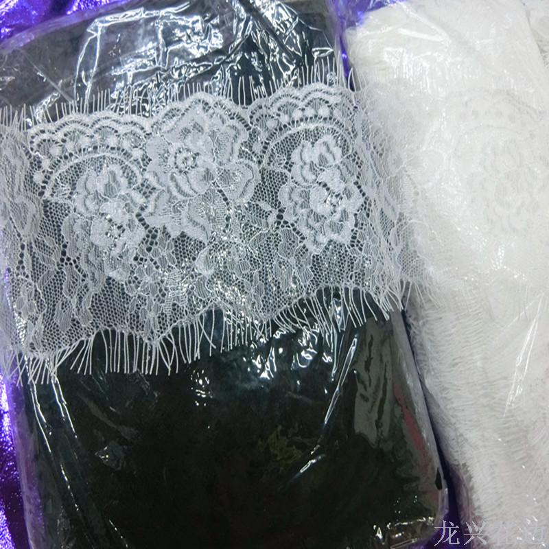 厂家直销蕾丝花边经典睫毛福建龙兴花边义乌市龙航纺织有限公司产品图